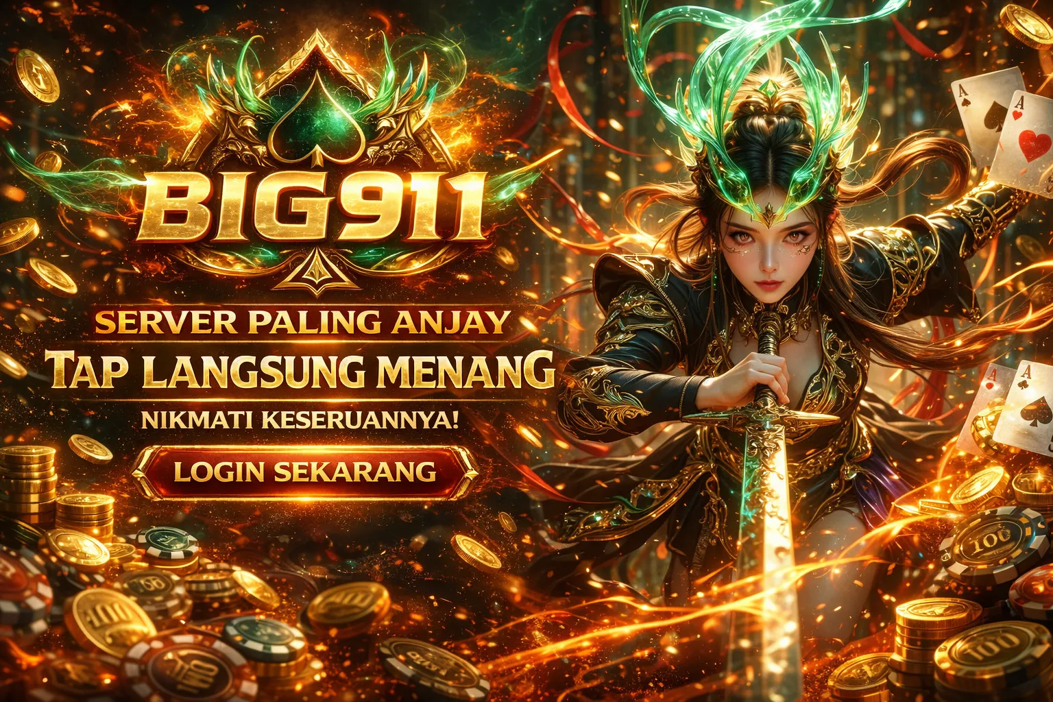 Galeri foto Big911 : Statistik Peluang Jackpot Besar Bermain Malam Hari di Jakarta